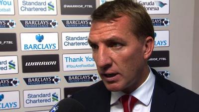 Liverpool manager Brendan Rodgers