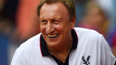 Crystal Palace manager Neil Warnock