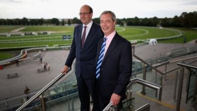 Mark Reckless and Nigel Farage