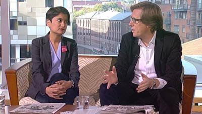 Shami Chakrabarti and Ian Birrell