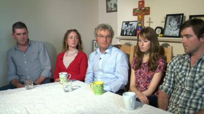 Family of Ann Maguire talk about her death