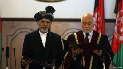 Ashraf Ghani swearing in ceremony