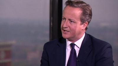 Prime Minister David Cameron