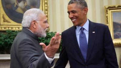 Modi and Obama
