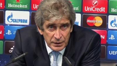 Manuel Pellegrini says Manchester City will "fight to the end" to qualify