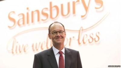 Mike Coupe at Sainsbury's annual general meeting