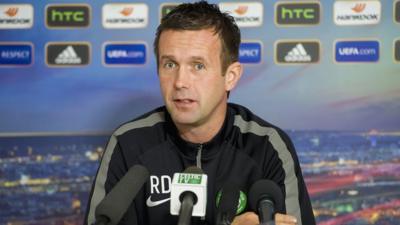 Celtic manager Ronny Deila