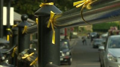 Yellow ribbons