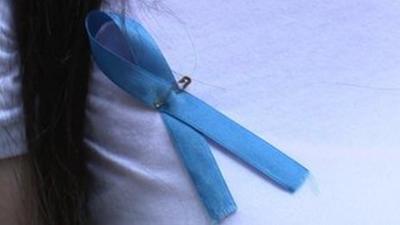 Blue ribbon