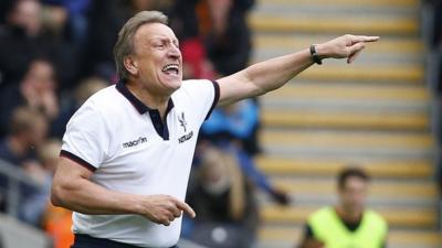 Hull City 2-0 Crystal Palace: Warnock questions referee consistency