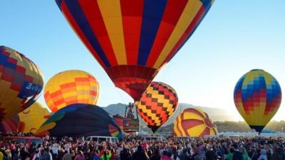 Hot air balloons