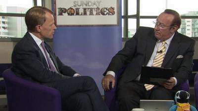 David Laws and Andrew Neil