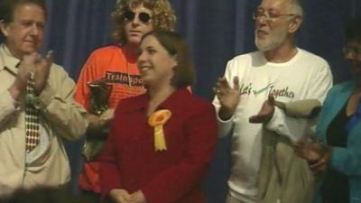 Archive of Sarah Teather winning by-election