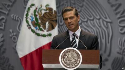 President Enrique Pena Nieto