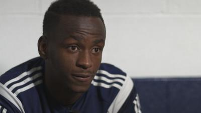 West Brom striker Saido Berahino