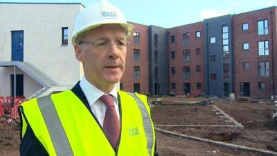 John Swinney said the budget would help create a 'fairer' Scotland.