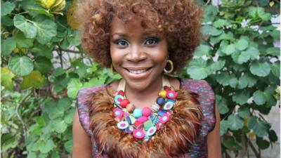 Nigerian singer Omawumi