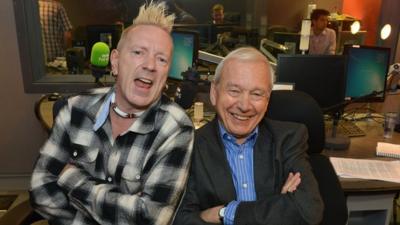 John Lydon and John Humphrys