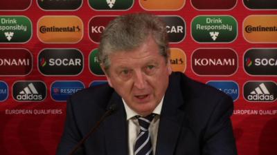 England manager Roy Hodgson