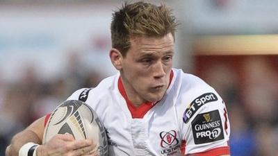 Ulster winger Craig Gilroy ran in Ulster's first try