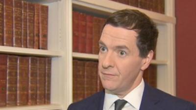 Chancellor George Osborne