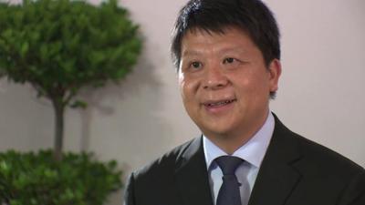 Guo Ping, Huawei chief executive