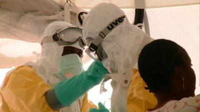 Ebola health workers