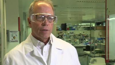 Dr Ripley Ballou, head of GSK's Ebola vaccine research