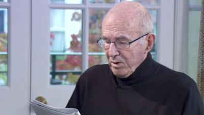 Clive James reading his poem Japanese Maple
