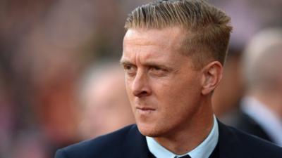 Swansea City manager Garry Monk