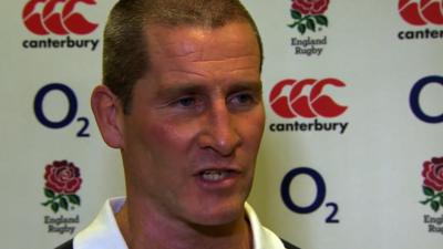 England coach Stuart Lancaster