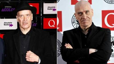 Wilko Johnson at the 2014 Q Awards and at the same event in 2010