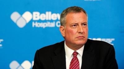 New York City Mayor Bill de Blasio