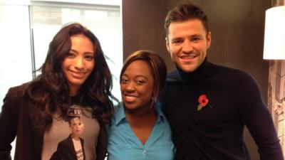 Ayshah meets Mark Wright and Karen Haur