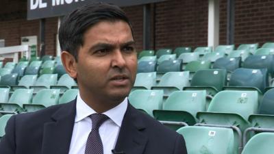 New Leicestershire chief executive Wasim Khan