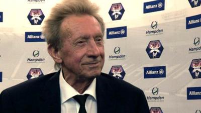 Scottish Hall of Fame member Denis Law