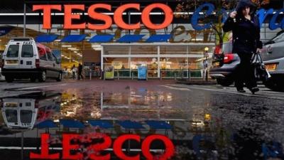 Tesco shop front