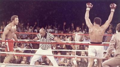 George Foreman is Muhammad Ali.