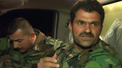 Sergeant Ahmead Mohammad of Peshmerga Force