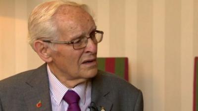 Navy veteran Tommy Jess, 91, from will received a Russian medal for bravery