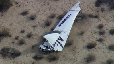 Spaceship two crash