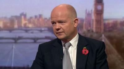 William Hague MP, Leader of the House of Commons