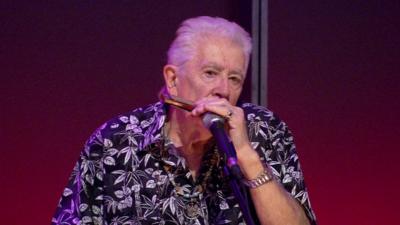 Blues musician John Mayall