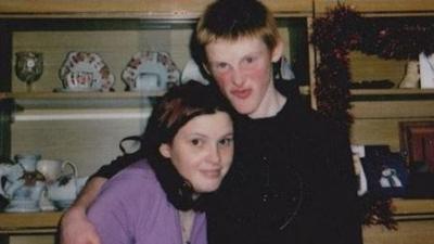 Dylan Roberts with sister Llinos died at home suddenly in 2007