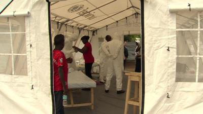 Ebola treatment centre