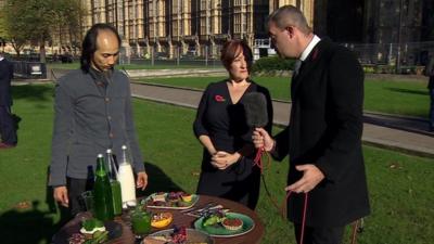 Lenny Phong, Kerry McCarthy and Giles Dilnot