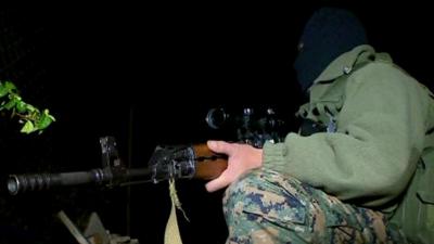 Lebanese militia fighter