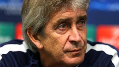 Pellergrini baffled by Manchester City's Champions League form