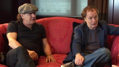 Brian Johnson and Angus Young from AC/DC