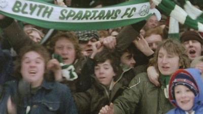 Blyth Spartans fans